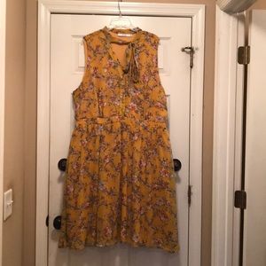 Just Fab plus size sleeveless dress